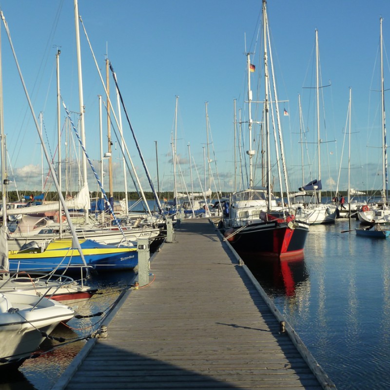 Yachthafen Breege