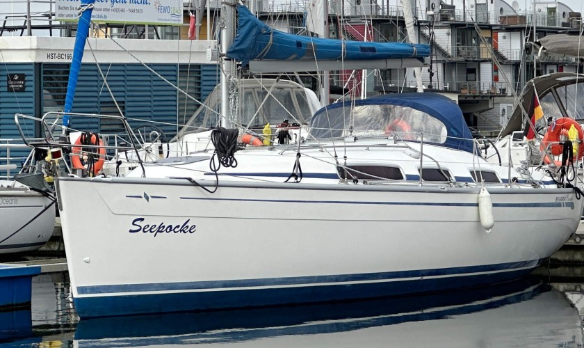 Bavaria 31 cruiser in Flensburg "Seepocke"
