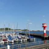 Eckernförde Stadthafen im Jaich