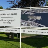 Kiel-Holtenau - Hafen an der Schleuse